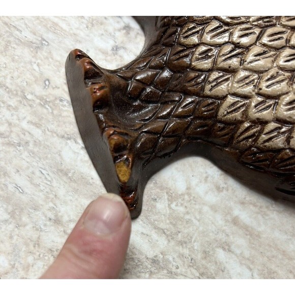 Vtg 1970s Owl Family Resin Foam Mold Wall Gallery Hangings Set of 4 MCM - Picture 9 of 11